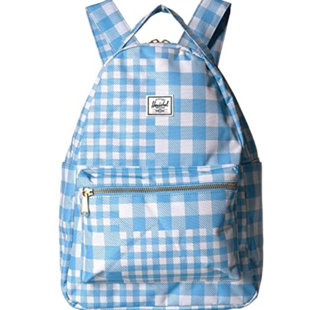 Herschel Nova Small Bpack,Gingham Alaskan Blue